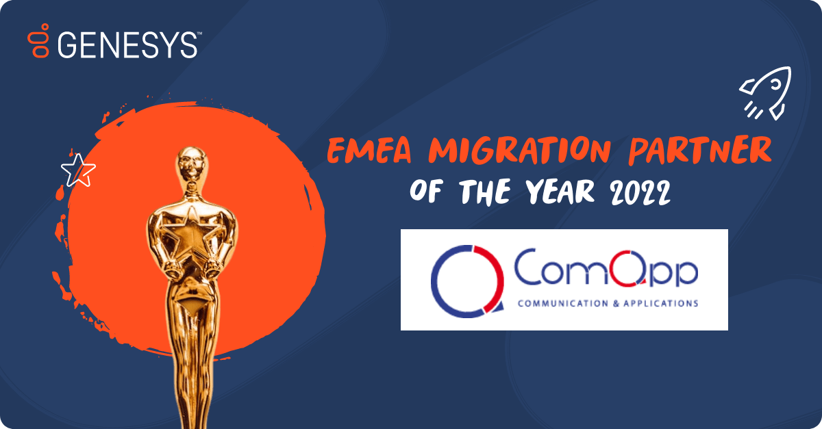 ComApp è Genesys EMEA Migration Partner of the year 2022 Anteprima