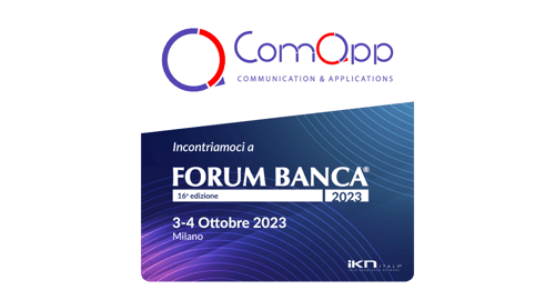 ComApp al Forum Banca 2023: connettendo idee e opportunità