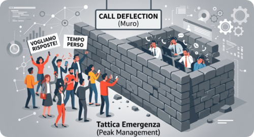 La Call Deflection non è un muro: come trasformare i volumi in valore